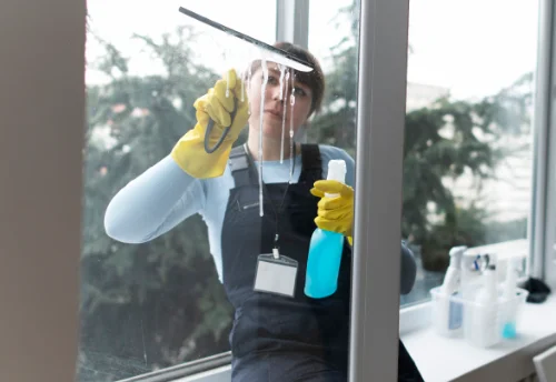 Nettoyage de vitres intérieures et extérieures à Carantilly